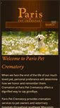 Mobile Screenshot of paris-pet.com