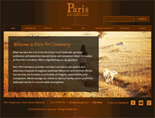 Tablet Screenshot of paris-pet.com